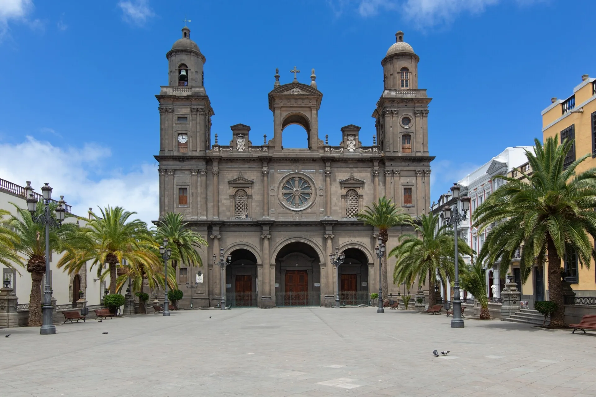 Kathedraalplein van Santa Ana Vegueta Las Palmas Gran Canaria