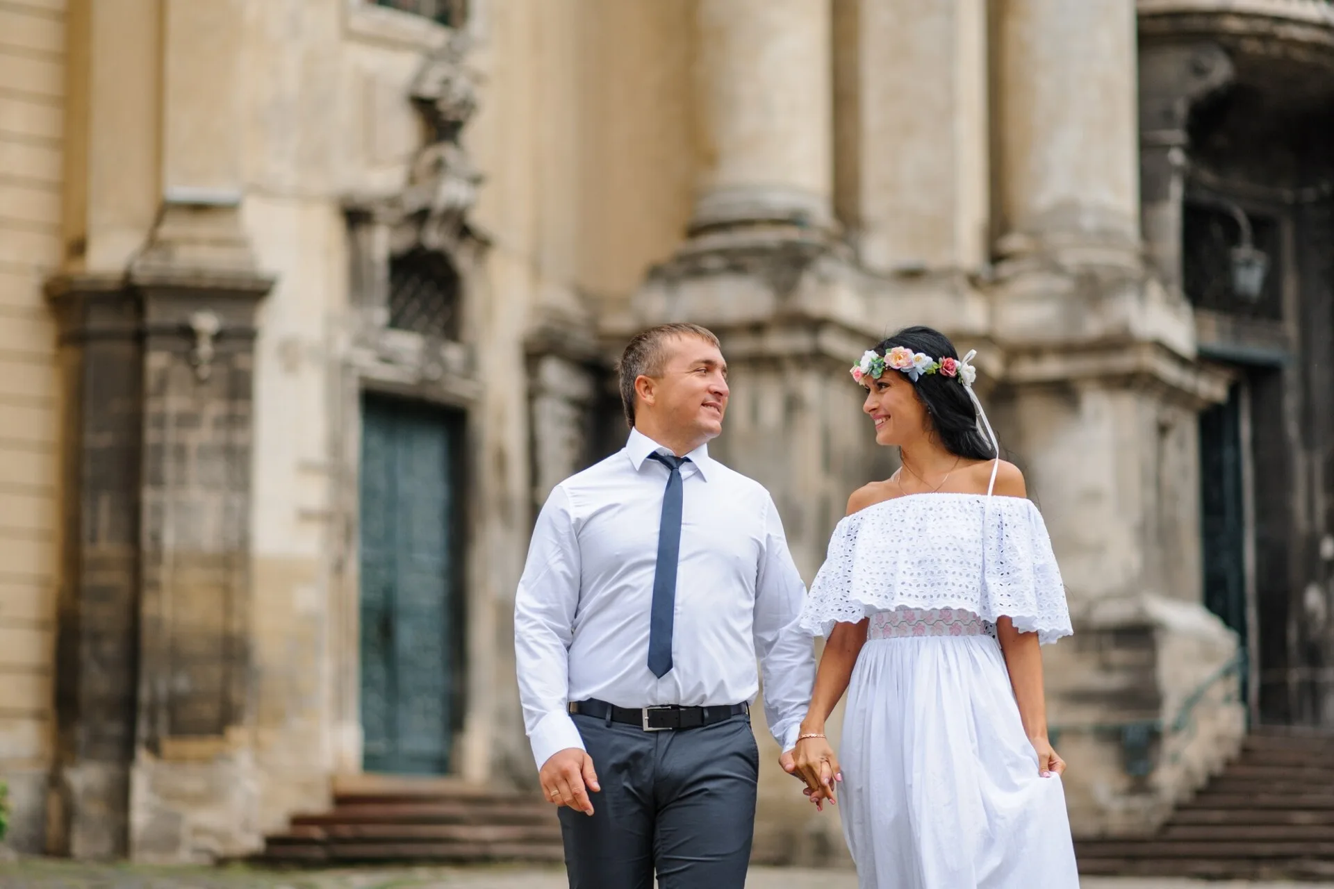 Wedding photo session old church Gran Canaria