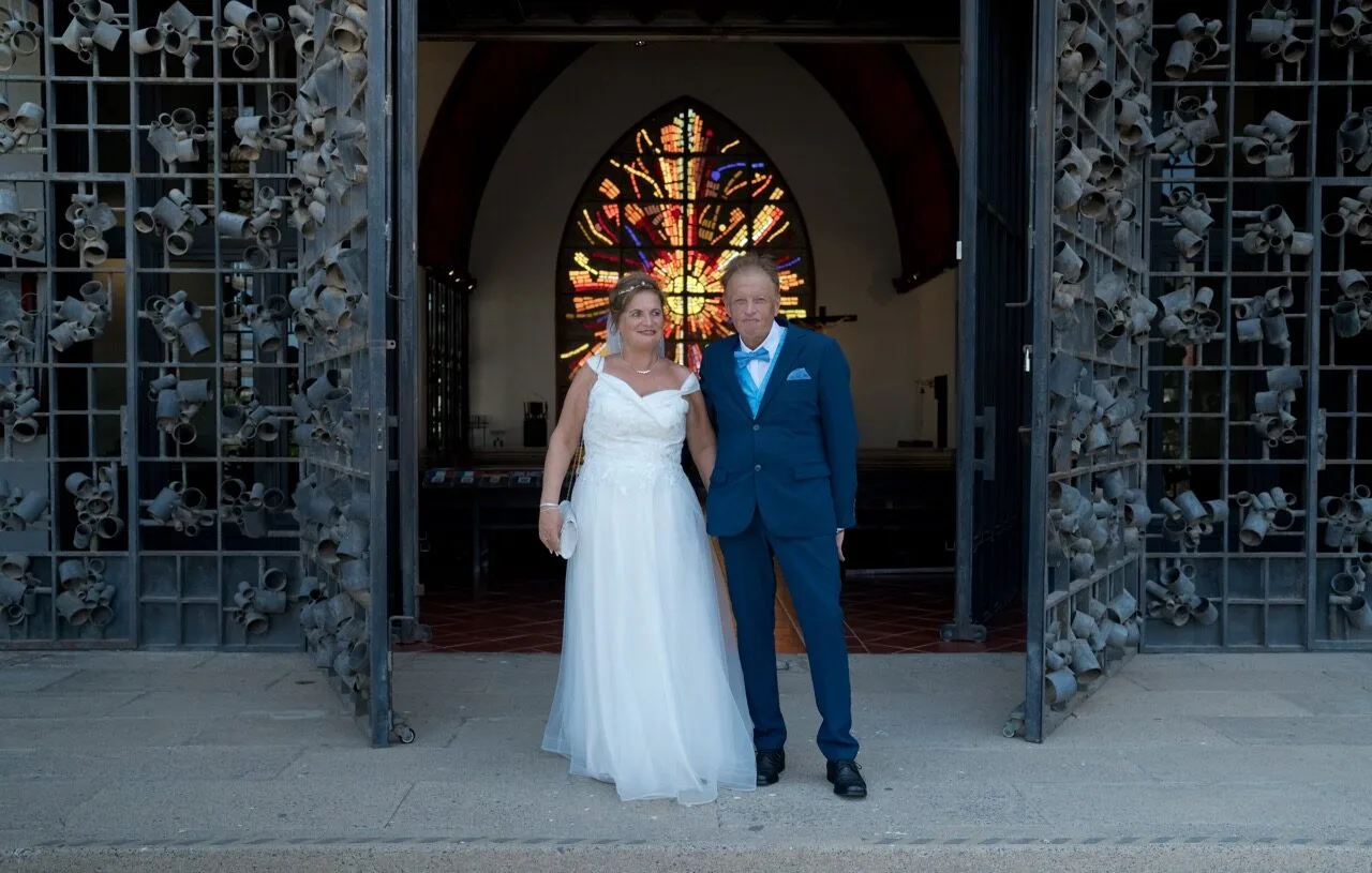 Couple wedding photography Gran Canaria sunset