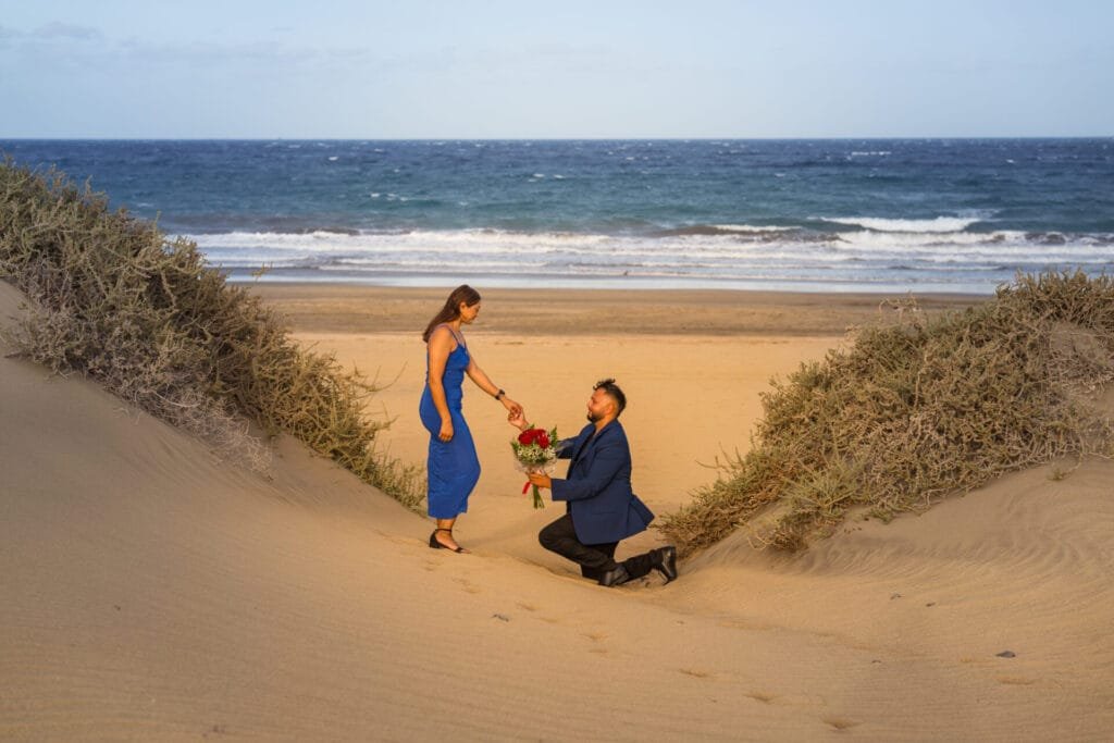 Proposal photoshoot Playa del Ingles