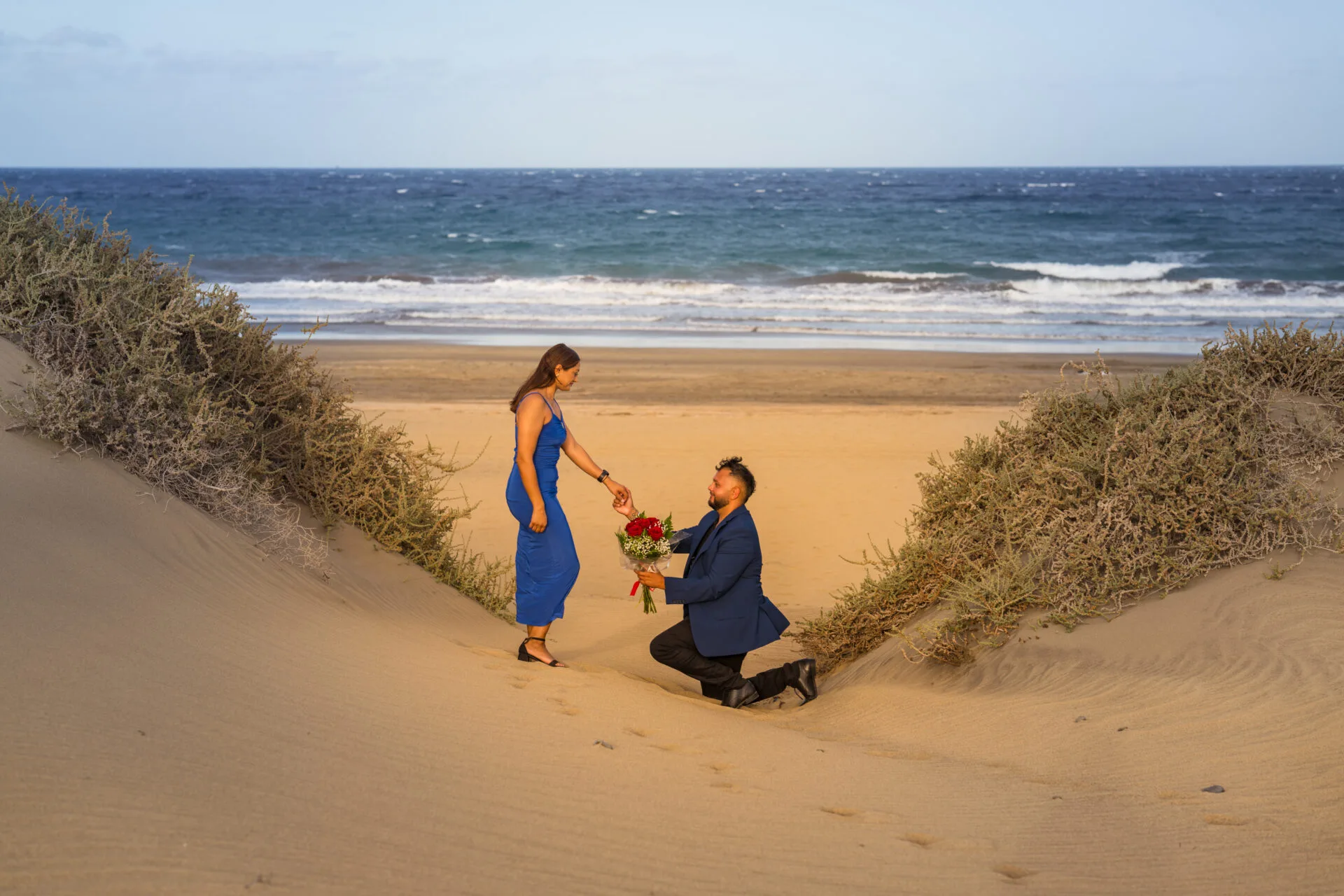 Proposal on the beach