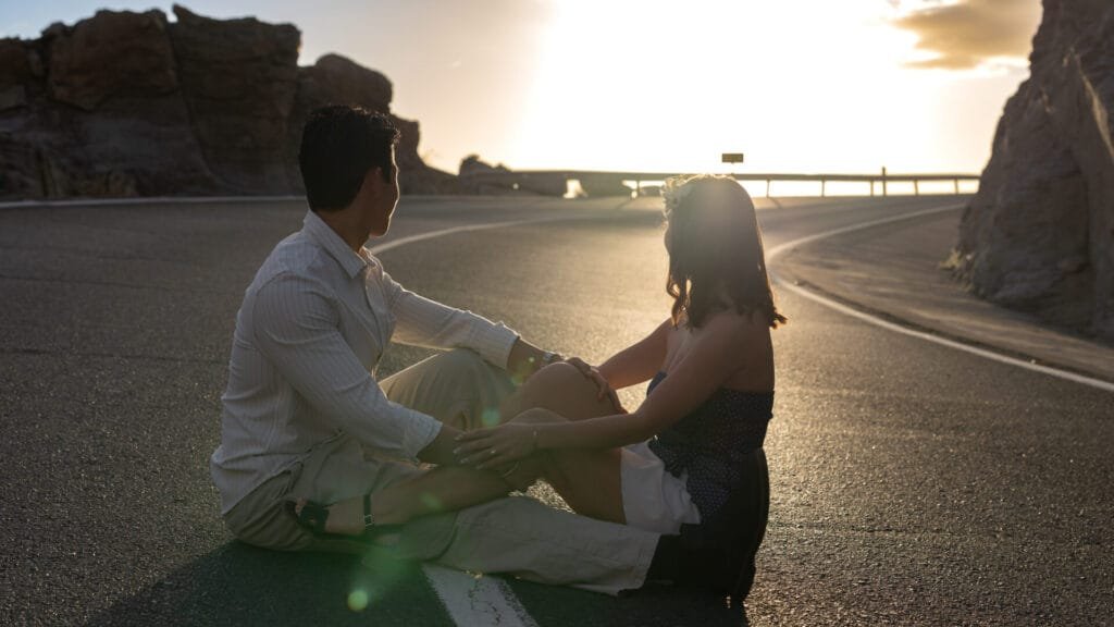 Love story cinematic couple photoshoot