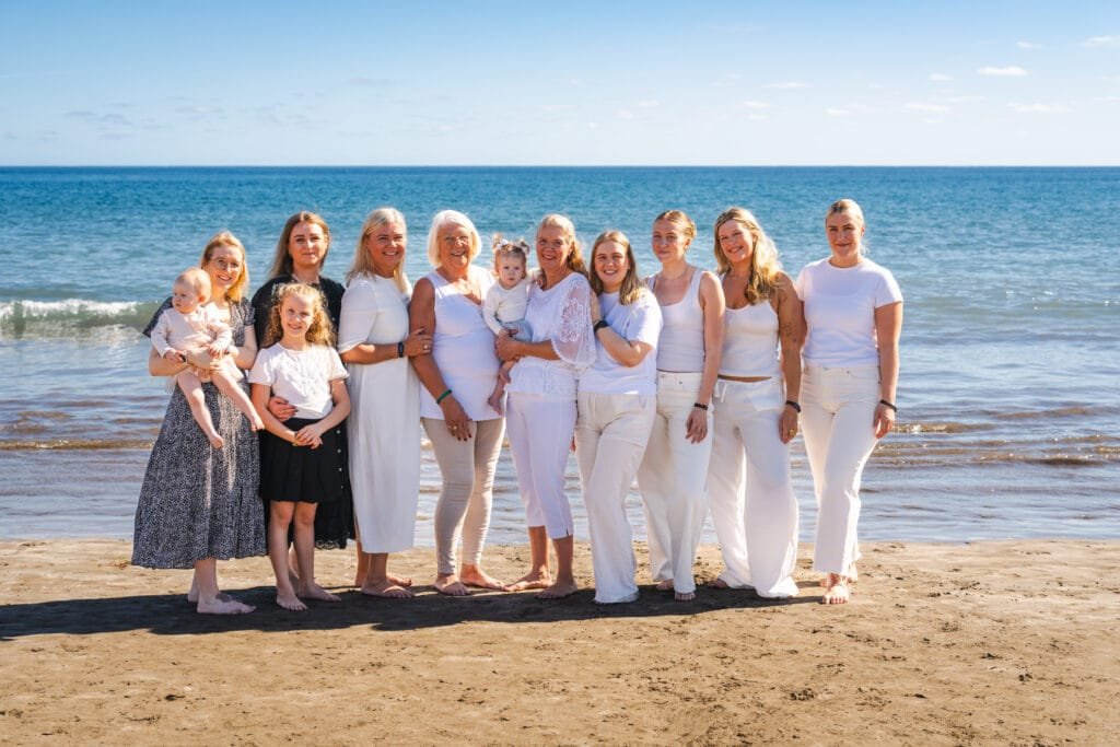 Family group photoshoot