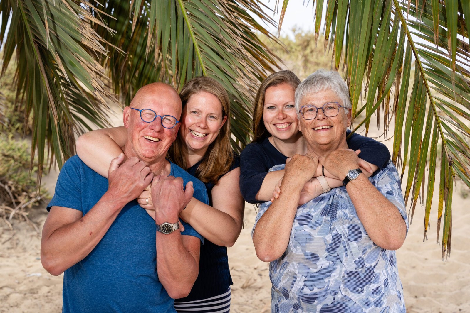 Multi-generational family portrait Gran Canaria