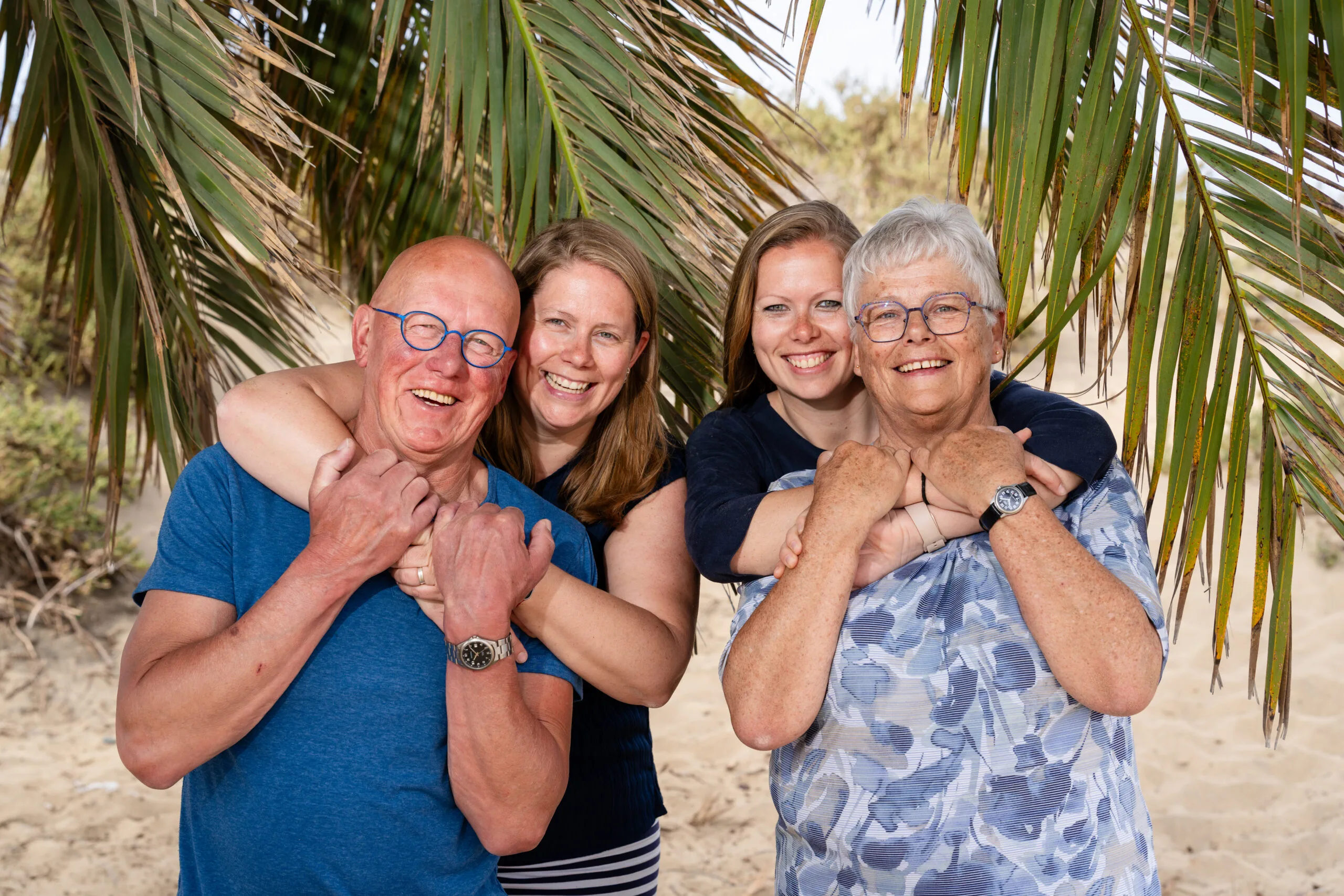 Multi-generational family portrait Gran Canaria