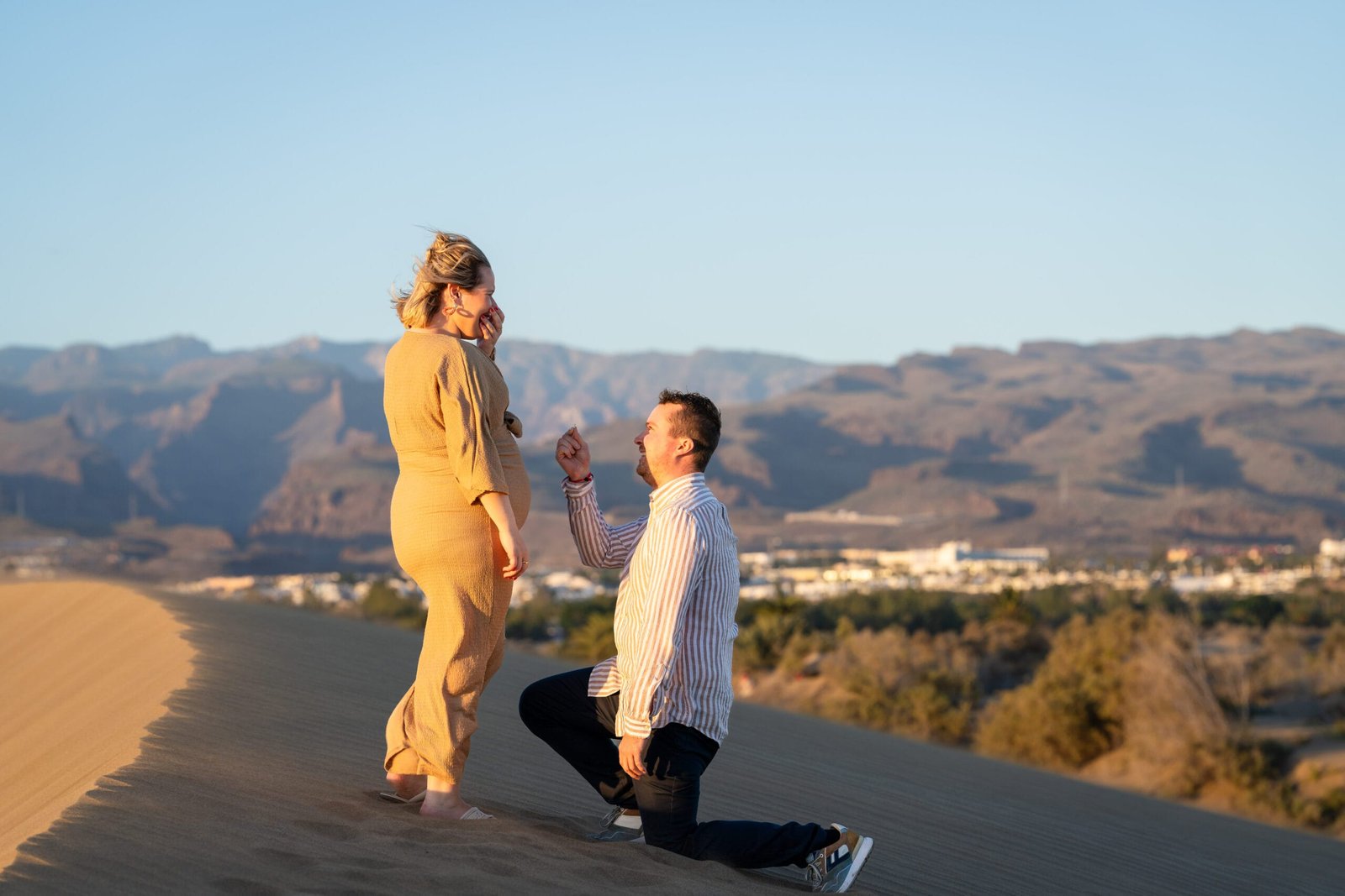 Proposal Gran Canaria beach couple