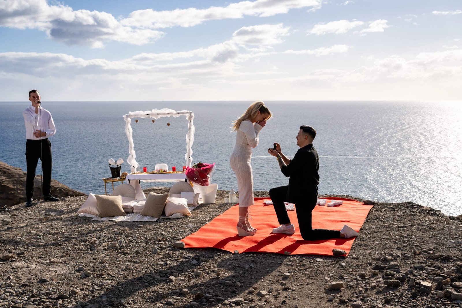 Stylingstips til picnic photoshoot for et par på Gran Canaria
