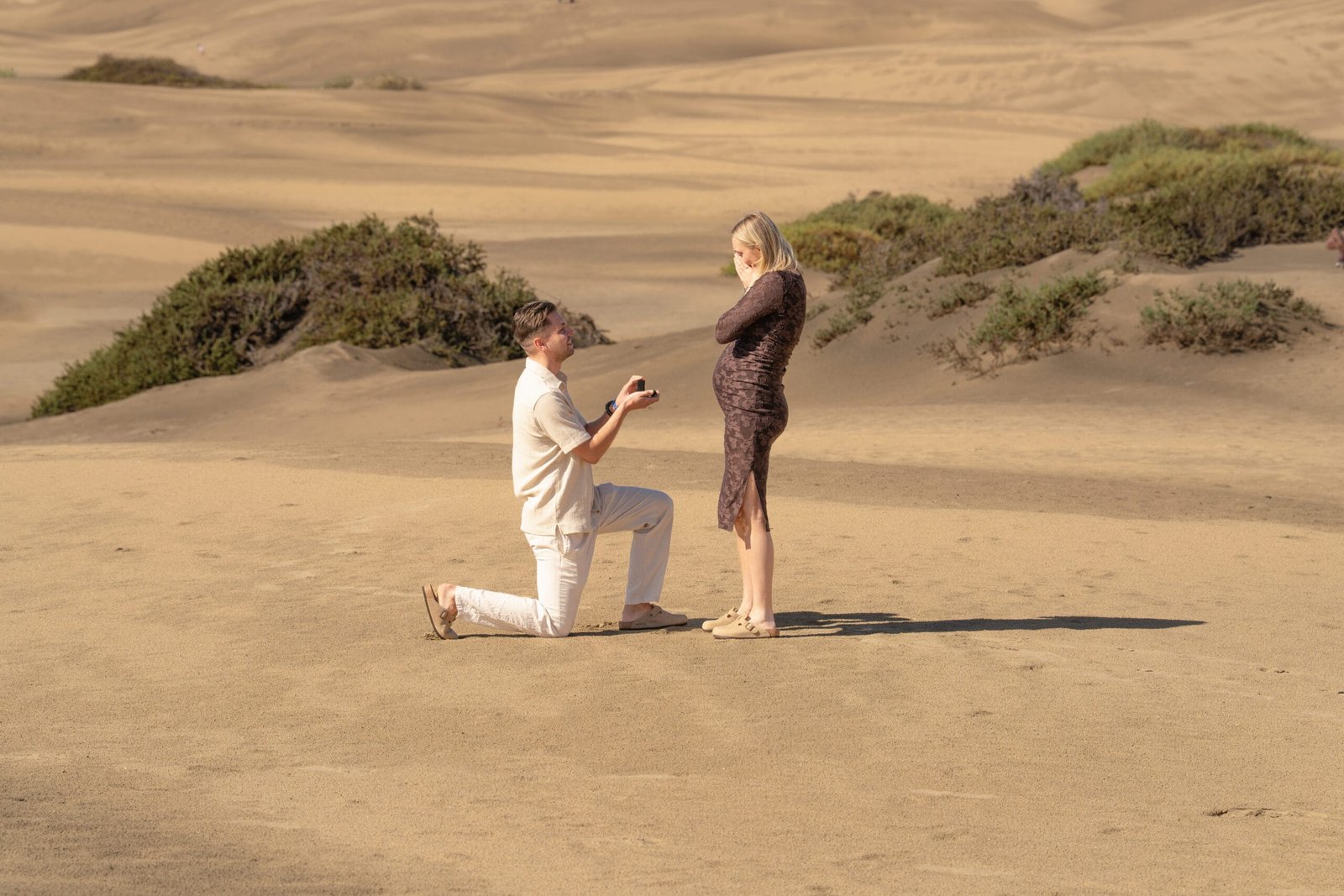 Proposal photoshoot Gran Canaria golden hour