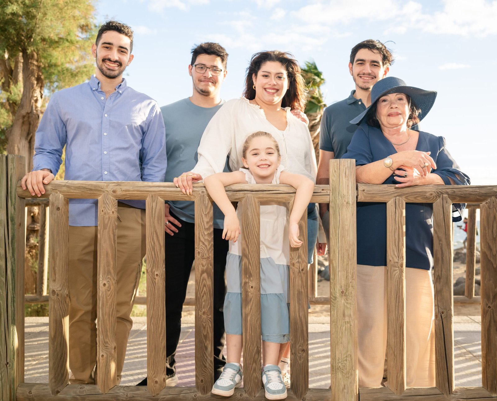 Multi-generational family photoshoot Gran Canaria