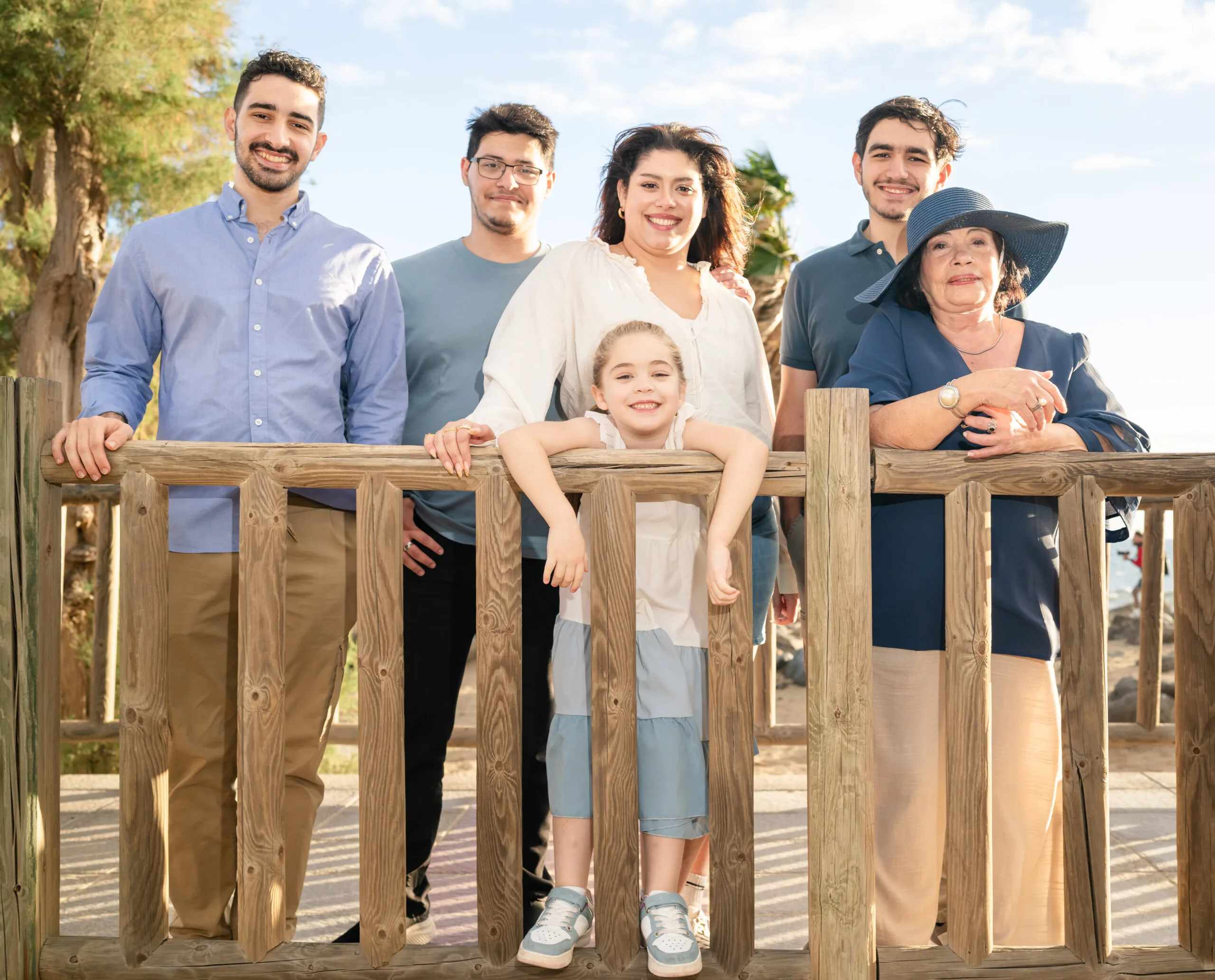 Multi-generational family photoshoot Gran Canaria
