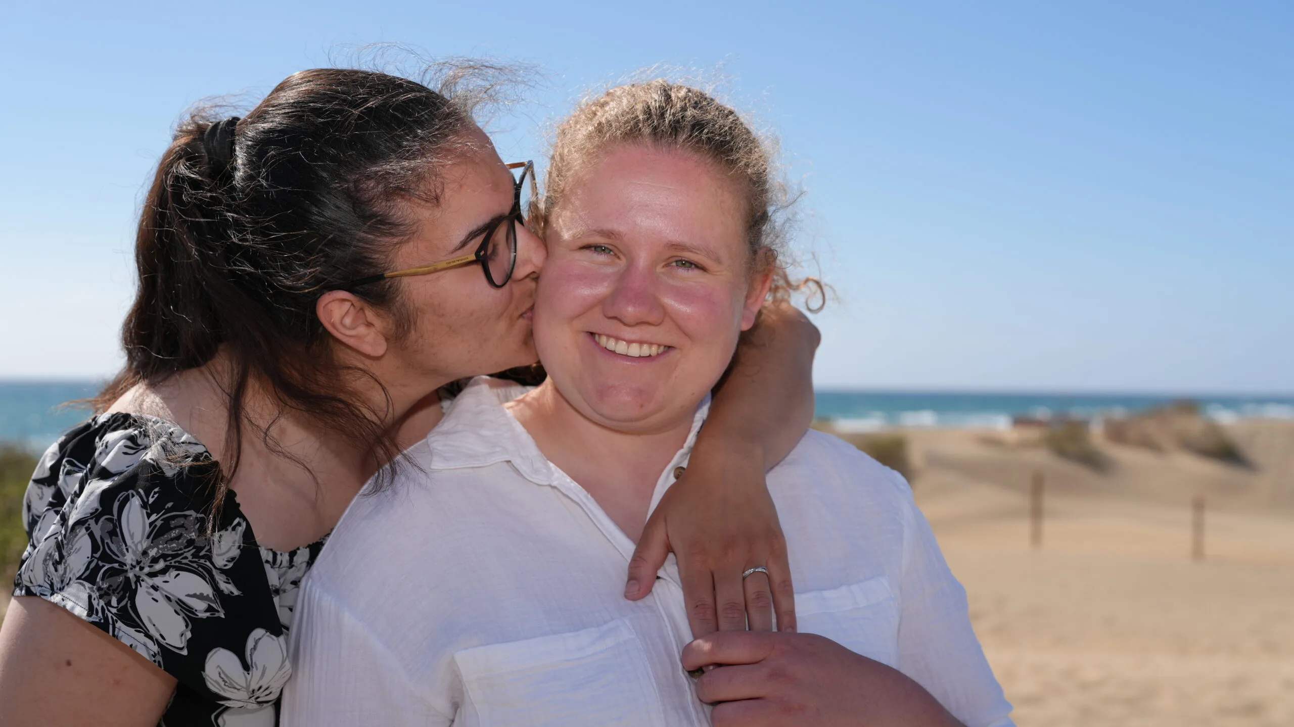 Couple on beach