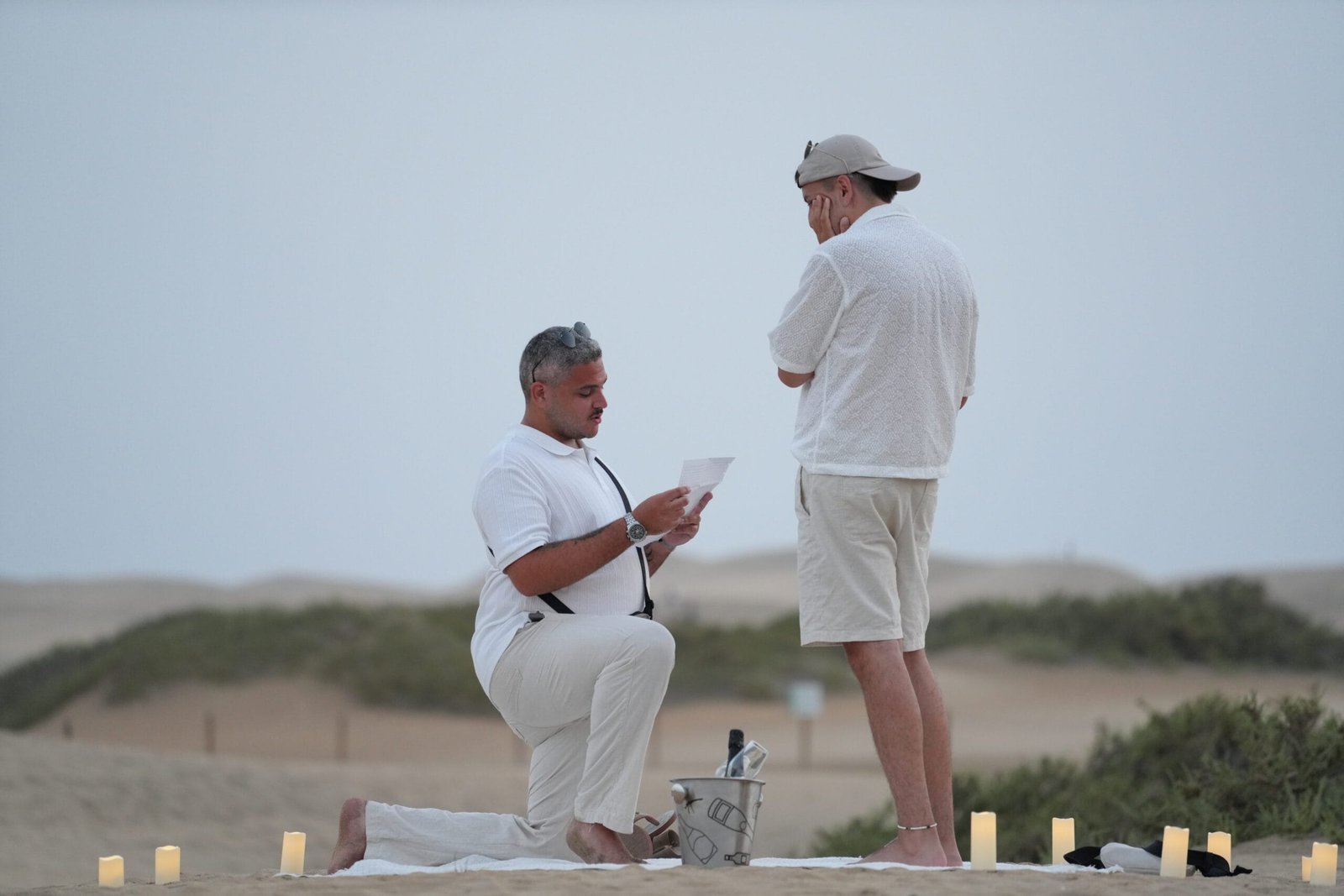 She said yes Gran Canaria proposal