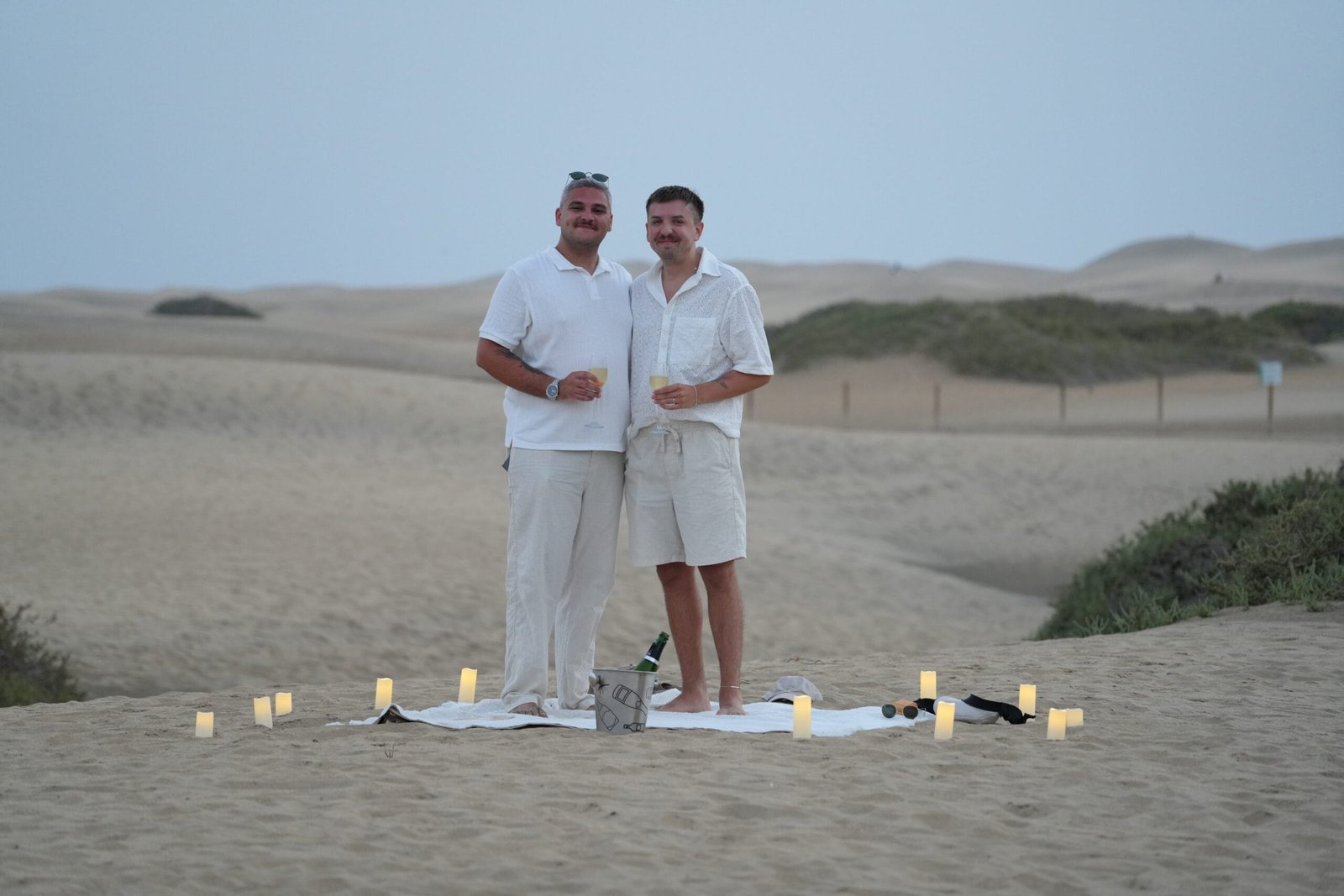 Luksus picnicopsætning Gran Canaria strand