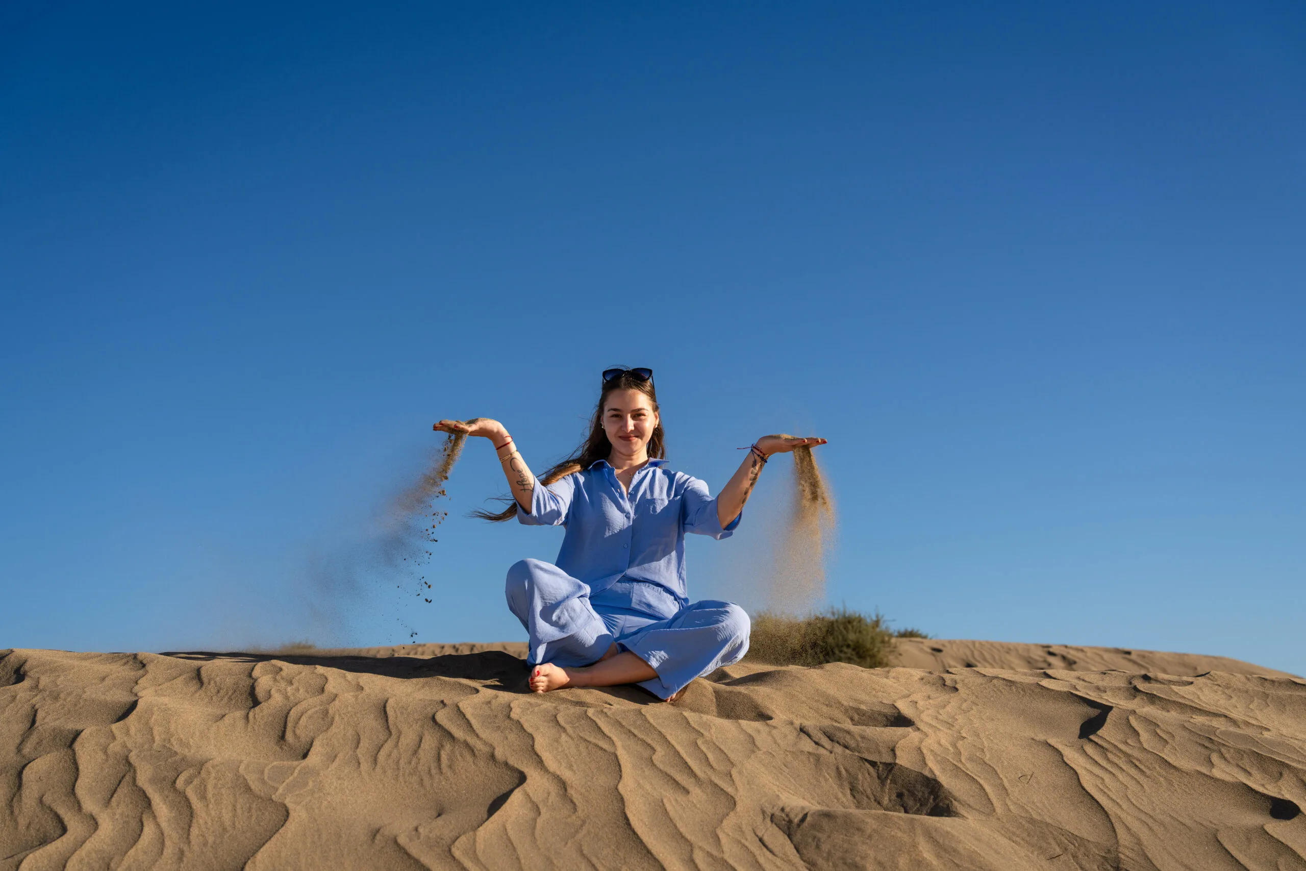 Maspalomas Dunes photoshoot couple Gran Canaria