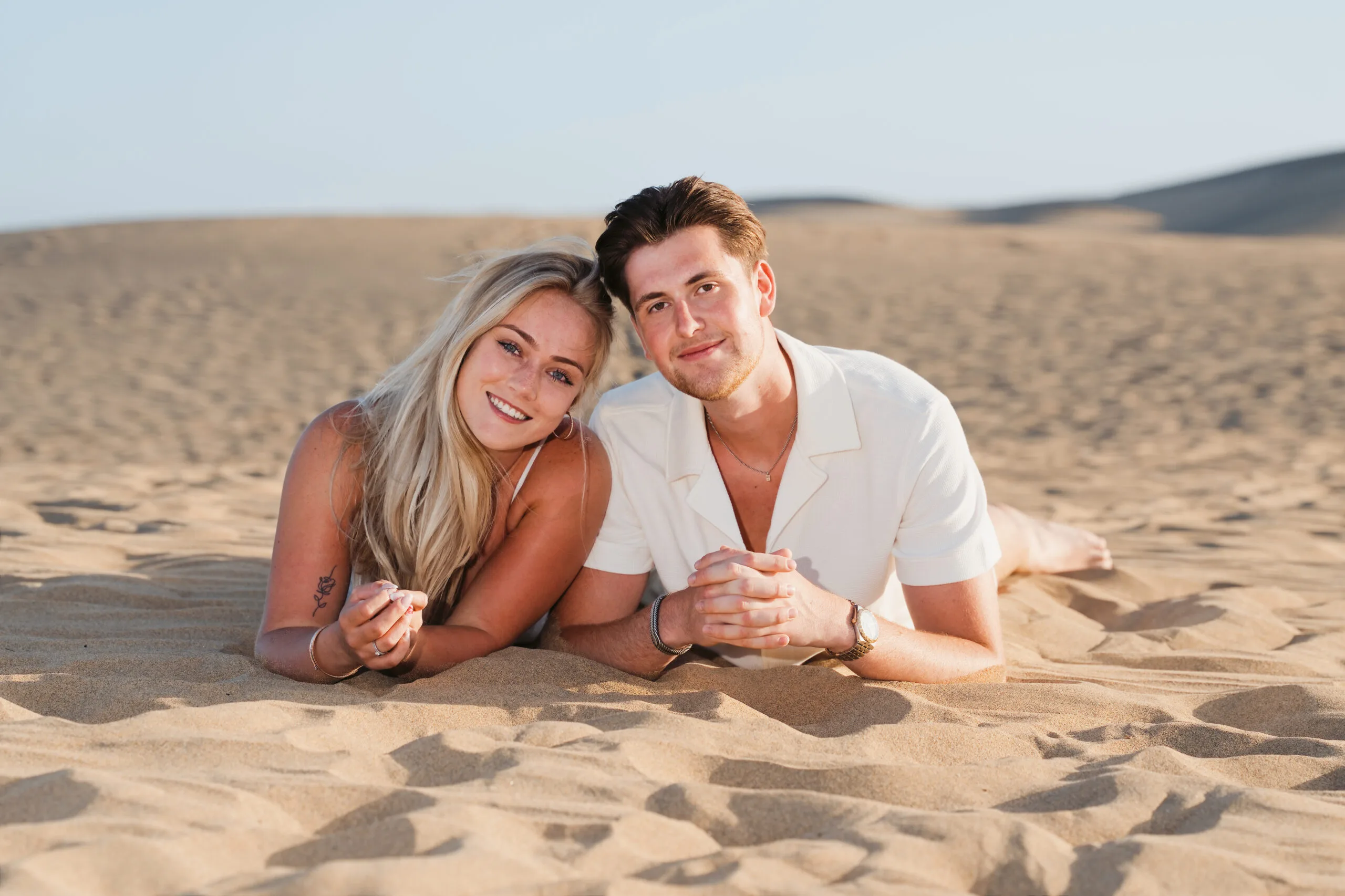 Portrait session at sunset Gran Canaria