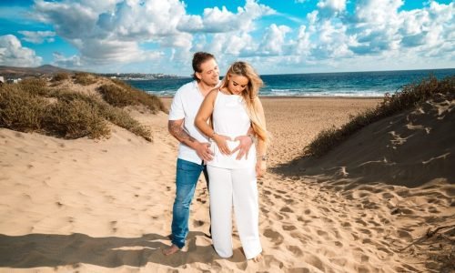 Pregnancy photoshoot Playa del Ingles